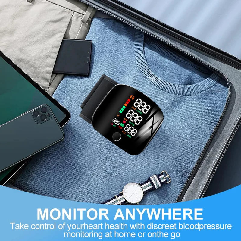 Wrist Electronic Sphygmomanometer الکترونک کلائی بلڈ پریشر مانیٹر