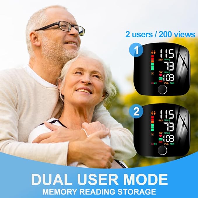 Wrist Electronic Sphygmomanometer الکترونک کلائی بلڈ پریشر مانیٹر