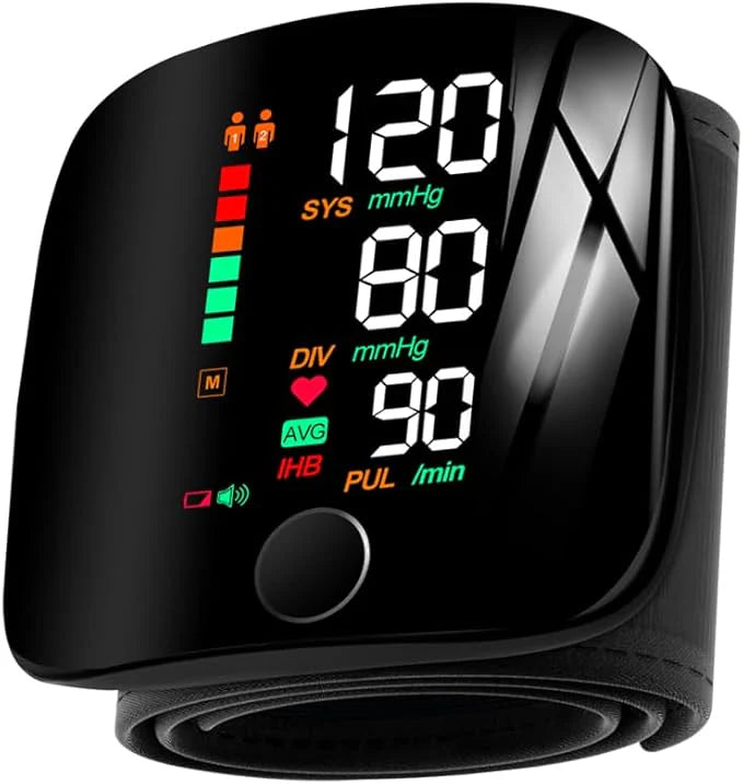 Wrist Electronic Sphygmomanometer الکترونک کلائی بلڈ پریشر مانیٹر